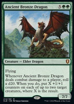 Ancient Bronze Dragon - Commander Legends: Battle for Baldur's Gate (Mythic) [CLB-214] - Cards Beyond