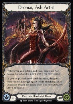 Dromai, Ash Artist (Regular) - Uprising (Token) [UPR-001] - Cards Beyond