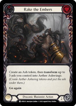 Rake the Embers (Red) (Regular) - Uprising (Common) [UPR-033] - Cards Beyond