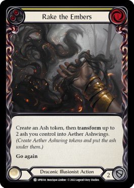 Rake the Embers (Yellow) (Regular) - Uprising (Common) [UPR-034] - Cards Beyond