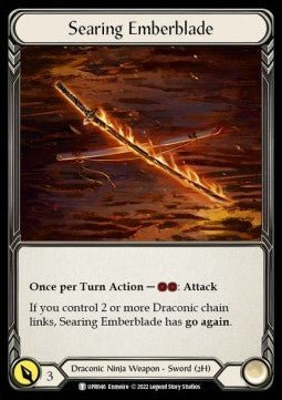 Searing Emberblade (Regular) - Uprising (Token) [UPR-046] - Cards Beyond