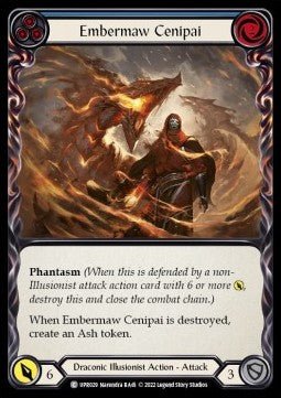 Embermaw Cenipai (Blue) (Regular) - Uprising (Common) [UPR-029] - Cards Beyond
