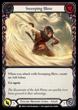 Sweeping Blow (Red) (Regular) - Uprising (Common) [UPR-030] - Cards Beyond