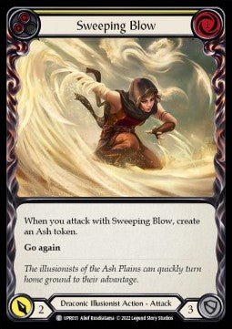 Sweeping Blow (Yellow) (Regular) - Uprising (Common) [UPR-031] - Cards Beyond