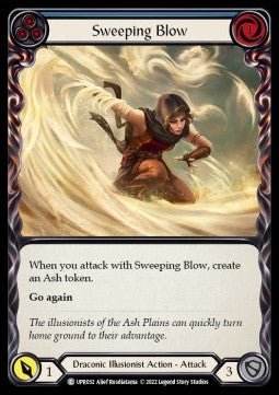 Sweeping Blow (Blue) (Regular) - Uprising (Common) [UPR-032] - Cards Beyond