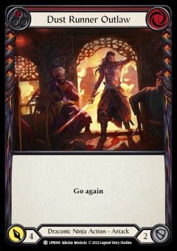 Dust Runner Outlaw (Red) (Rainbow Foil) - Uprising (Common) [UPR-066] - Cards Beyond