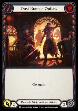 Dust Runner Outlaw (Blue) (Rainbow Foil) - Uprising (Common) [UPR-068] - Cards Beyond