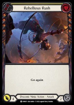 Rebellious Rush (Yellow) (Regular) - Uprising (Common) [UPR-073] - Cards Beyond