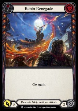 Ronin Renegade (Red) (Regular) - Uprising (Common) [UPR-078] - Cards Beyond