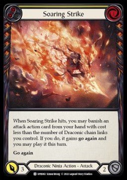 Soaring Strike (Yellow) (Rainbow Foil) - Uprising (Common) [UPR-082] - Cards Beyond