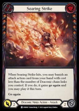 Soaring Strike (Blue) (Regular) - Uprising (Common) [UPR-083] - Cards Beyond