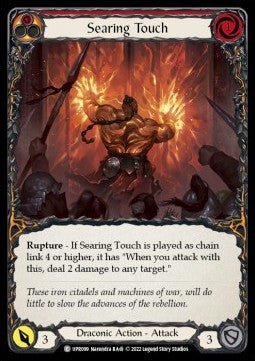 Searing Touch (Regular) - Uprising (Common) [UPR-099] - Cards Beyond