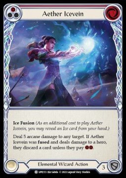 Aether Icevein (Red) (Regular) - Uprising (Common) [UPR-113] - Cards Beyond