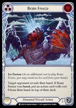 Brain Freeze (Blue) (Regular) - Uprising (Common) [UPR-118] - Cards Beyond