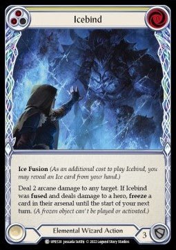 Icebind (Yellow) (Regular) - Uprising (Common) [UPR-120] - Cards Beyond