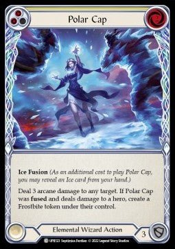 Polar Cap (Yellow) (Rainbow Foil) - Uprising (Common) [UPR-123] - Cards Beyond