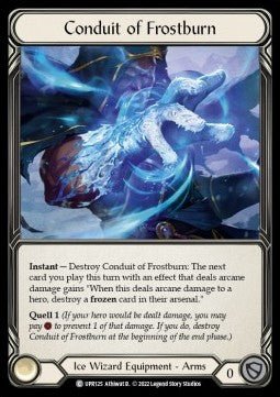Conduit of Frostburn (Regular) - Uprising (Common) [UPR-125] - Cards Beyond