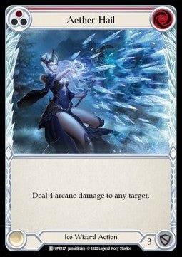 Aether Hail (Red) (Regular) - Uprising (Common) [UPR-127] - Cards Beyond