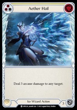 Aether Hail (Yellow) (Rainbow Foil) - Uprising (Common) [UPR-128] - Cards Beyond