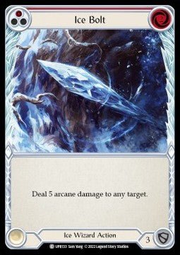 Ice Bolt (Red) (Regular) - Uprising (Common) [UPR-133] - Cards Beyond