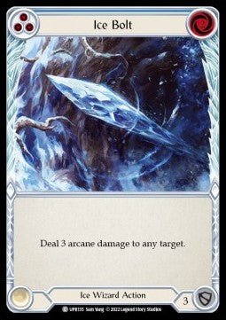 Ice Bolt (Blue) (Regular) - Uprising (Common) [UPR-135] - Cards Beyond