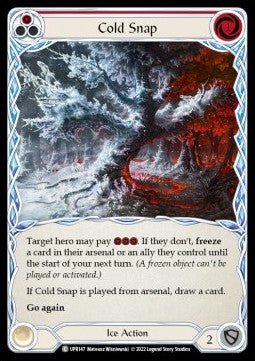 Cold Snap (Red) (Regular) - Uprising (Common) [UPR-147] - Cards Beyond
