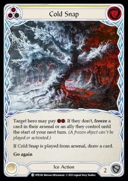 Cold Snap (Yellow) (Regular) - Uprising (Common) [UPR-148] - Cards Beyond