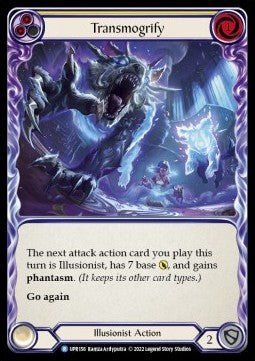 Transmogrify (Yellow) (Rainbow Foil) - Uprising (Rare) [UPR-156] - Cards Beyond