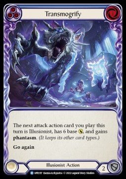 Transmogrify (Blue) (Regular) - Uprising (Rare) [UPR-157] - Cards Beyond