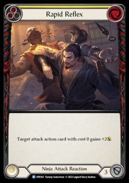 Rapid Reflex (Yellow) (Regular) - Uprising (Rare) [UPR-163] - Cards Beyond