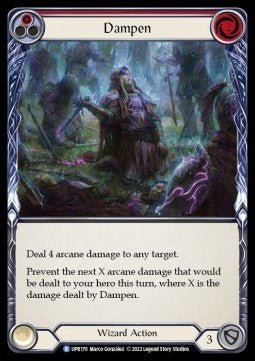 Dampen (Red) (Regular) - Uprising (Rare) [UPR-170] - Cards Beyond