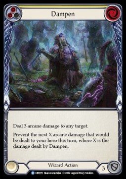 Dampen (Yellow) (Regular) - Uprising (Rare) [UPR-171] - Cards Beyond