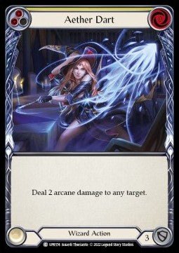 Aether Dart (Yellow) (Regular) - Uprising (Common) [UPR-174] - Cards Beyond