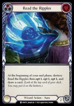 Read the Ripples (Red) (Regular) - Uprising (Common) [UPR-176] - Cards Beyond