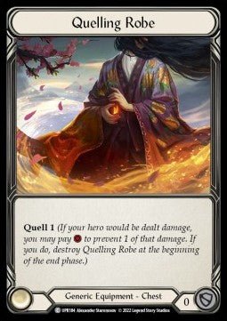 Quelling Robe (Regular) - Uprising (Common) [UPR-184] - Cards Beyond