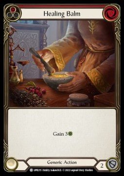 Healing Balm (Red) (Regular) - Uprising (Common) [UPR-215] - Cards Beyond
