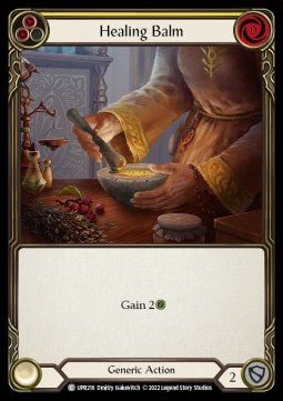 Healing Balm (Yellow) (Regular) - Uprising (Common) [UPR-216] - Cards Beyond