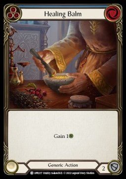 Healing Balm (Blue) (Regular) - Uprising (Common) [UPR-217] - Cards Beyond