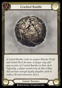 Cracked Bauble (Regular) - Uprising (Token) [UPR-224] - Cards Beyond