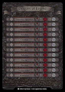 Dragons of Legend (Regular) - Uprising (Token) [UPR-225] - Cards Beyond