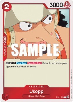 Usopp (OP01-004) - Romance Dawn (Rare) [OP01-004] - Cards Beyond