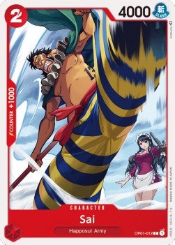 Sai (OP01-012) - Romance Dawn (Common) [OP01-012] - Cards Beyond