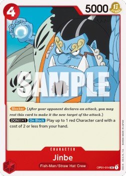 Jinbe (OP01-014) - Romance Dawn (Uncommon) [OP01-014] - Cards Beyond