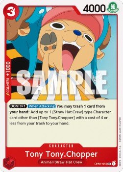 Tony Tony.Chopper (OP01-015) - Romance Dawn (Uncommon) [OP01-015] - Cards Beyond