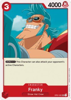 Franky (OP01-021) - Romance Dawn (Uncommon) [OP01-021] - Cards Beyond