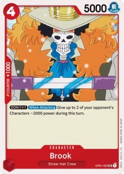 Brook (OP01-022) - Romance Dawn (Uncommon) [OP01-022] - Cards Beyond