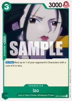 Izo (OP01-033) - Romance Dawn (Uncommon) [OP01-033] - Cards Beyond