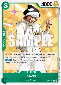Shachi (OP01-044) - Romance Dawn (Common) [OP01-044] - Cards Beyond
