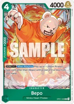 Bepo (OP01-049) - Romance Dawn (Rare) [OP01-049] - Cards Beyond