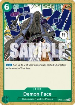 Demon Face (OP01-056) - Romance Dawn (Uncommon) [OP01-056] - Cards Beyond